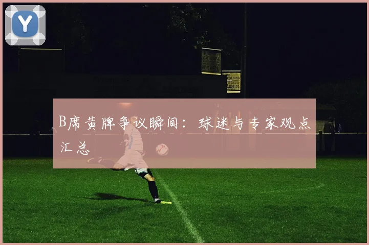 B席黄牌争议瞬间：球迷与专家观点汇总