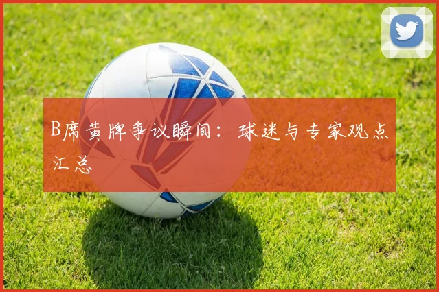 B席黄牌争议瞬间：球迷与专家观点汇总